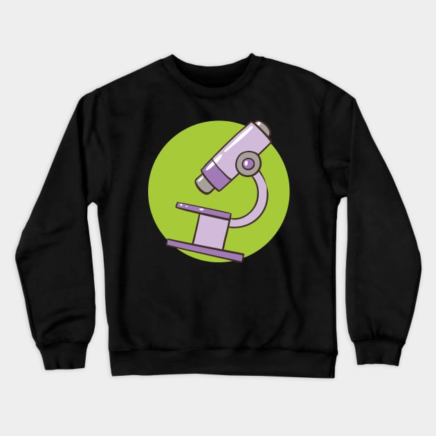 microscope Crewneck Sweatshirt by salimax